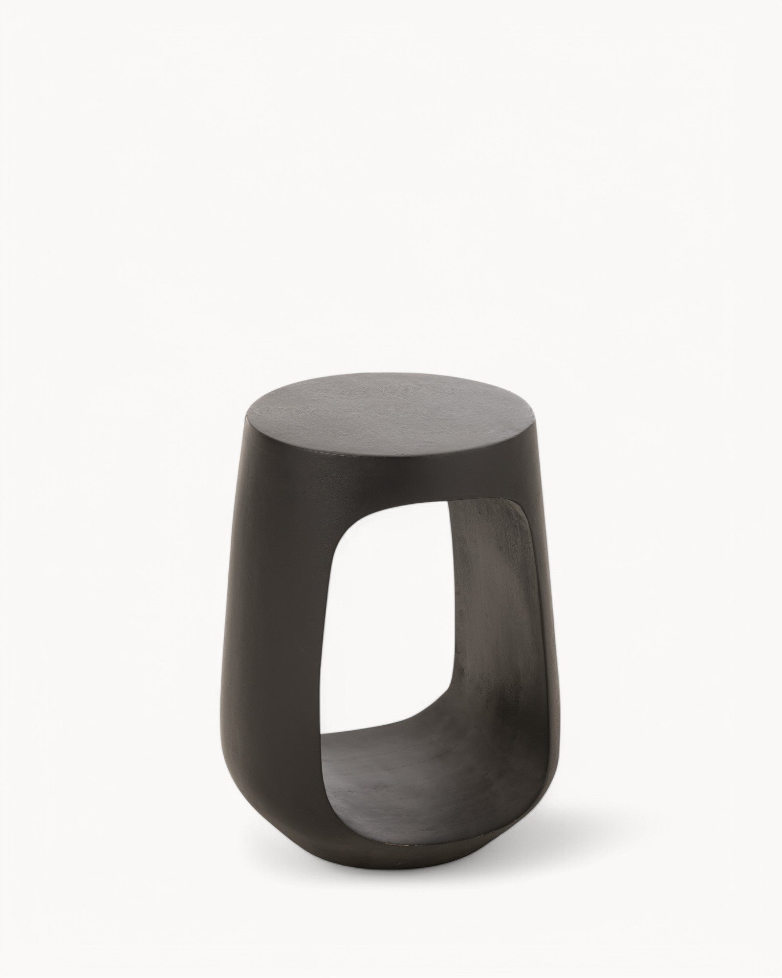 Mango Sidebord | Massivt Mangotræ, Elegant Sort Finish, Kompakt Design 0