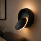 Minimalistisk Aluminium Væglampe - 350° Drejeligt Design med Fleksibel Belysning 0
