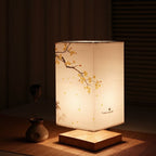Minimalistisk Bordlampe i Bambus og Træ – Japansk-Skandinavisk Design 3