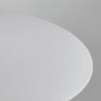 Minimalistisk Hængelampe til Spisebord - Bred Metalskærm med Svævende Design 8
