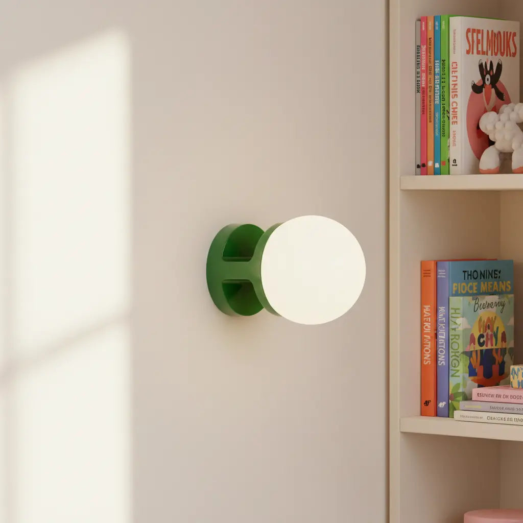 Minimalistisk Keramisk Væglampe – Farverigt Design til Stilfuld Belysning 3