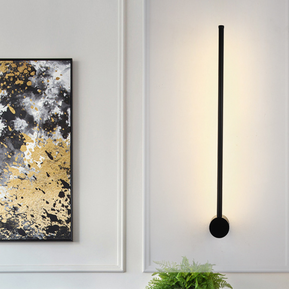 Minimalistisk LED Væglampe - Slank Vertikal Lyslinje i Moderne Design 0
