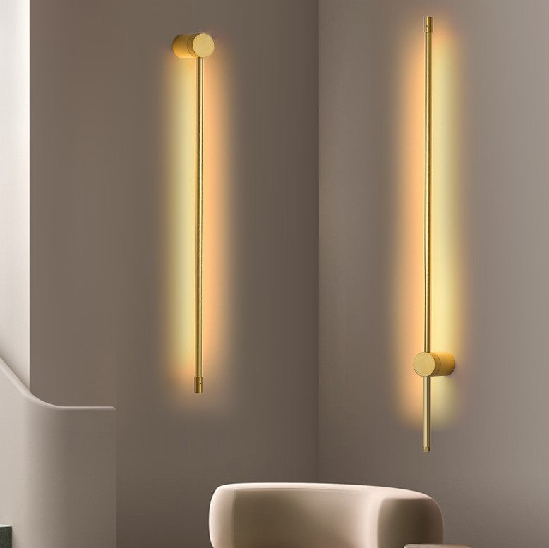 Minimalistisk LED Væglampe - Slank Vertikal Lyslinje i Moderne Design 4
