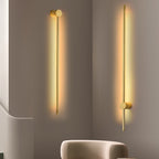 Minimalistisk LED Væglampe - Slank Vertikal Lyslinje i Moderne Design 4
