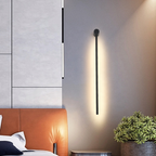 Minimalistisk LED Væglampe - Slank Vertikal Lyslinje i Moderne Design 6

