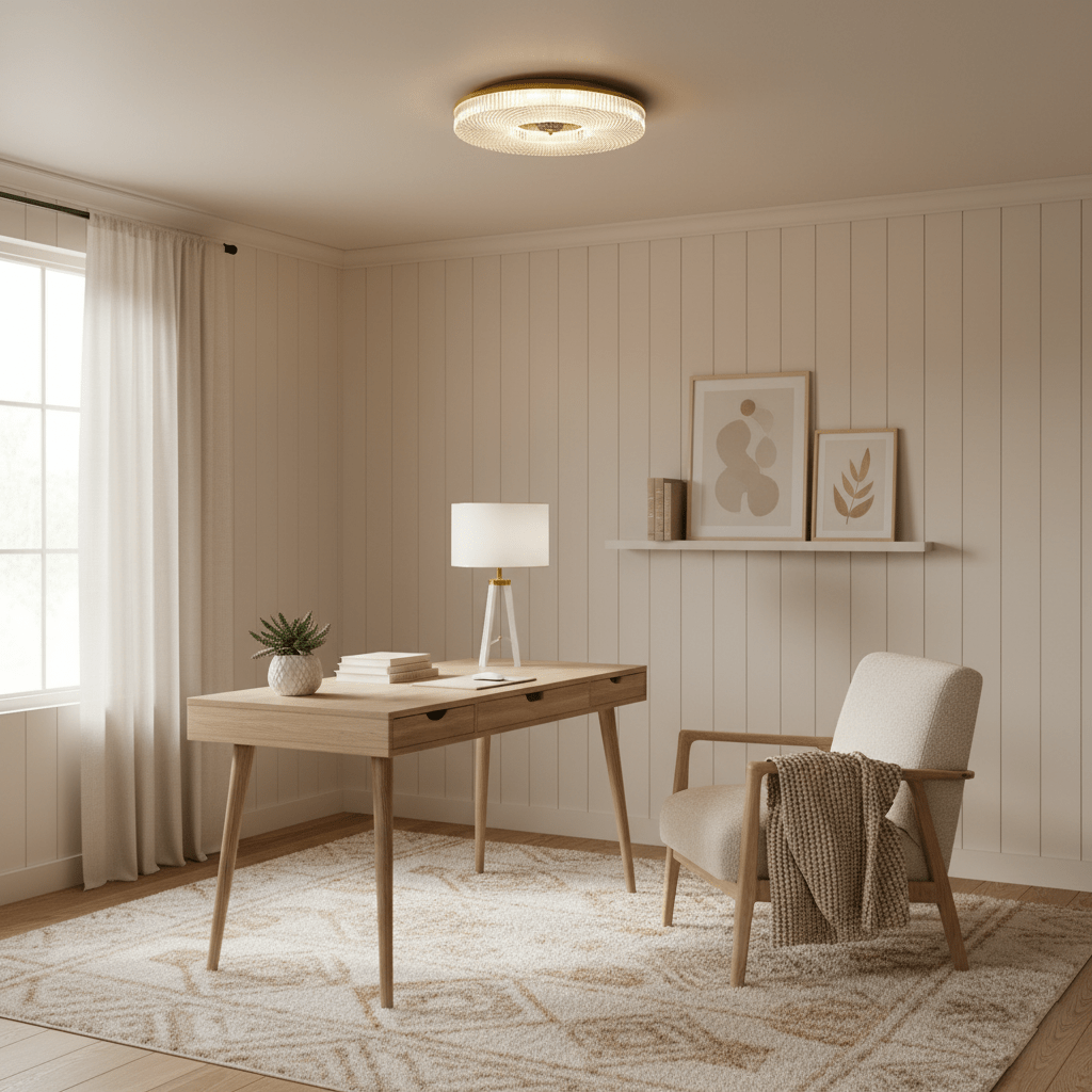 Minimalistisk Loftlampe - Akryl med Blød Lysgennemgang Dæmpbar Lys 2
