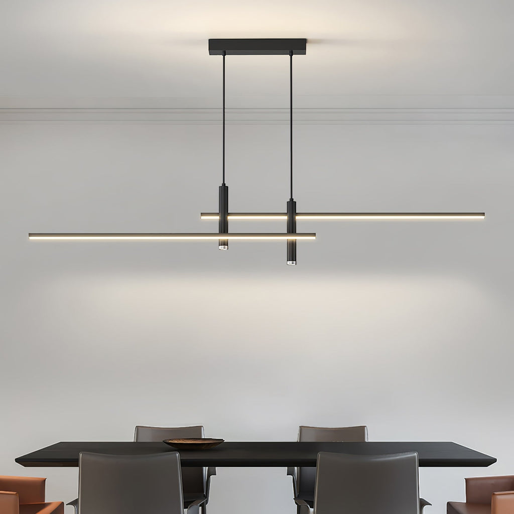 Minimalistisk Metal Pendel Lampe - Justerbar Højde og Dæmpbart Lys 2
