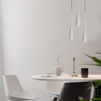 Minimalistisk Pendellampe – Vanddråbeformet Design med Justerbar Ledning 7