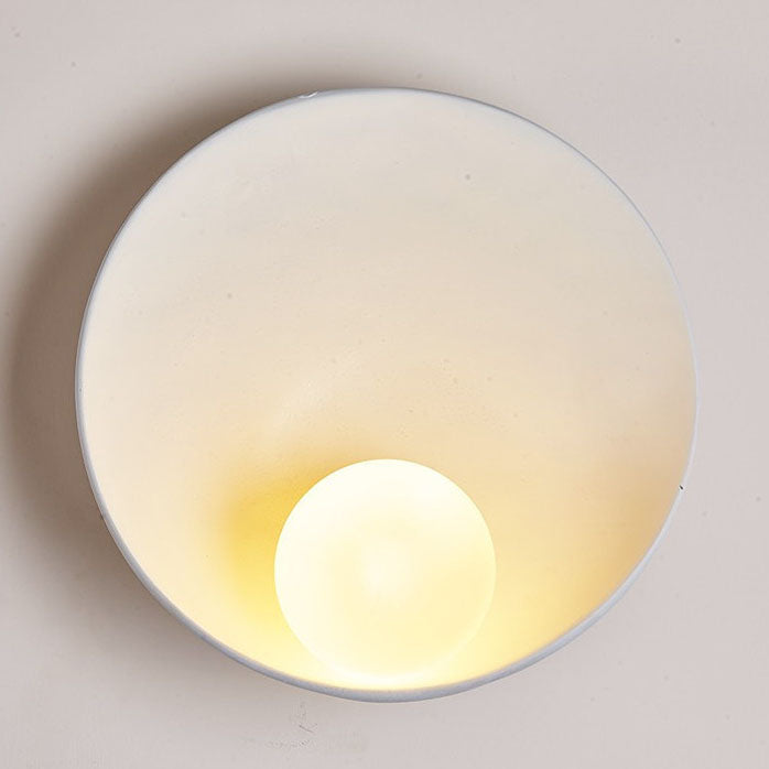 Minimalistisk Væglampe i Jern og Harpiks – Moderne Design 3