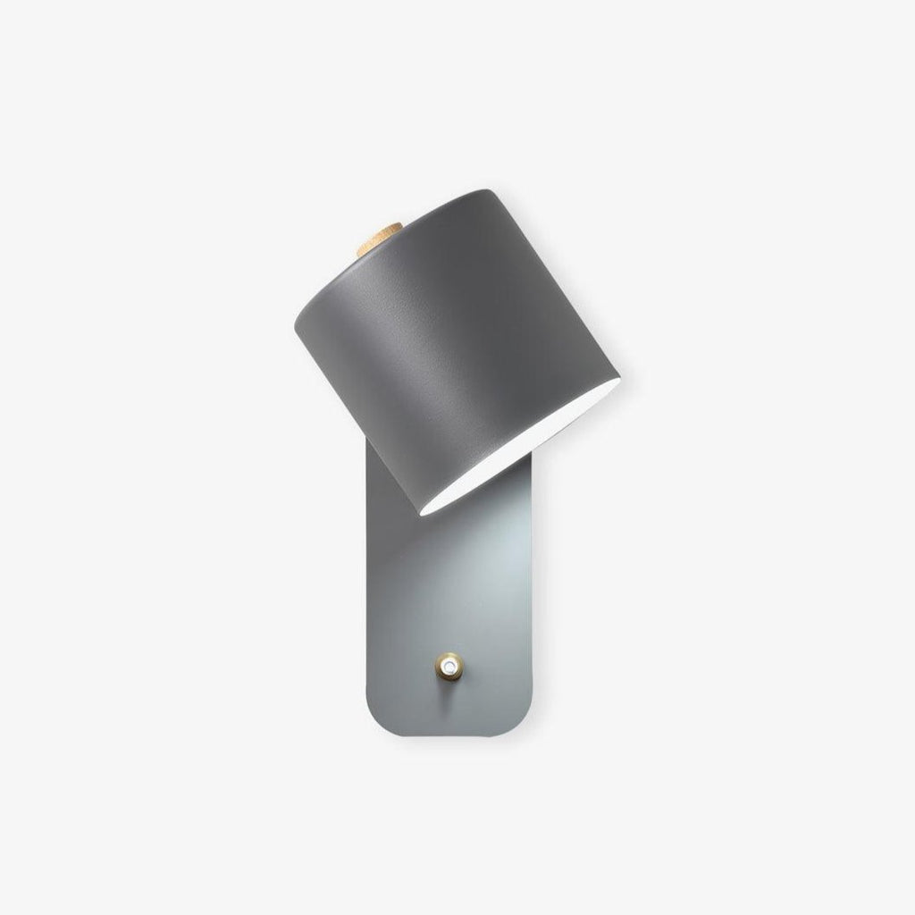 Minimalistisk Væglampe i Metal - Drejeligt Spotdesign med Fleksibel Lysretning 11