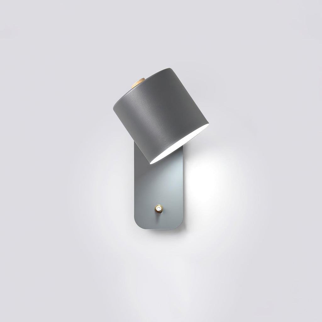 Minimalistisk Væglampe i Metal - Drejeligt Spotdesign med Fleksibel Lysretning 13