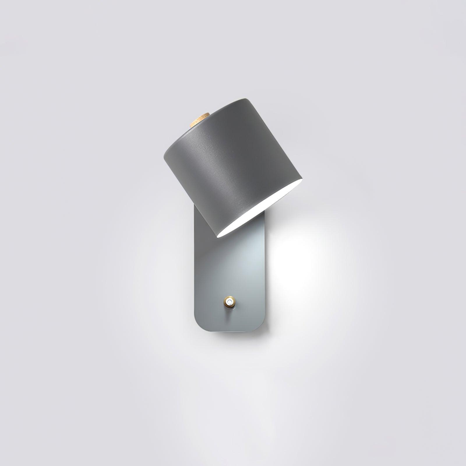 Minimalistisk Væglampe i Metal - Drejeligt Spotdesign med Fleksibel Lysretning 13