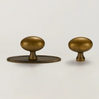 Møbelknop i Antik Messing – Solid Konstruktion med Vintage Finish 1