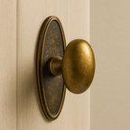 Møbelknop i Antik Messing – Solid Konstruktion med Vintage Finish 5