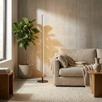 Moderne Høj Gulvlampe i Metal - Slankt Design med Energieffektiv LED 2