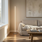 Moderne Høj Gulvlampe i Metal - Slankt Design med Energieffektiv LED 4