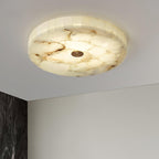 Moderne Loftlampe i Alabast - Hvid og Guld Elegant Design 7
