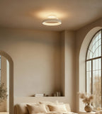 Moderne Loftlampe i Aluminium - Svævende Ringdesign med Justerbar Lysstyrke 12
