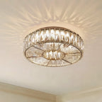 Moderne Loftlampe i Glas – Justerbar Lysstyrke og Elegant Rundt Design 3