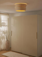 Moderne Loftlampe i Plisseret Stof 2