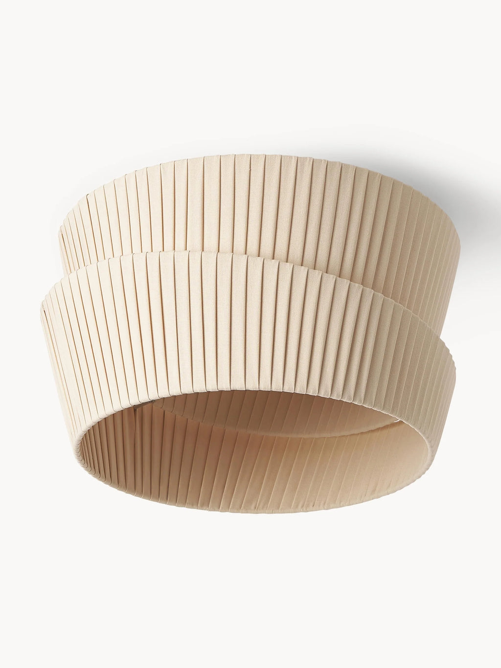Moderne Loftlampe i Plisseret Stof 3