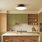 Moderne Loftlampe med Frostet Kuppel – Elegant Belysning til Stilfuld Indretning 4