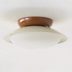 Moderne Loftlampe med Frostet Kuppel – Elegant Belysning til Stilfuld Indretning 8