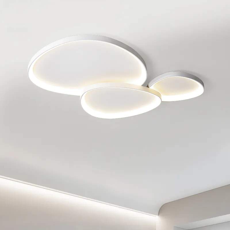 Moderne Loftslampe i Aluminium - Organisk Design med Justerbar LED Belysning 12