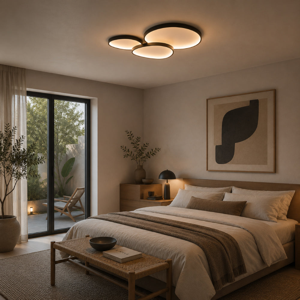 Moderne Loftslampe i Aluminium - Organisk Design med Justerbar LED Belysning 2
