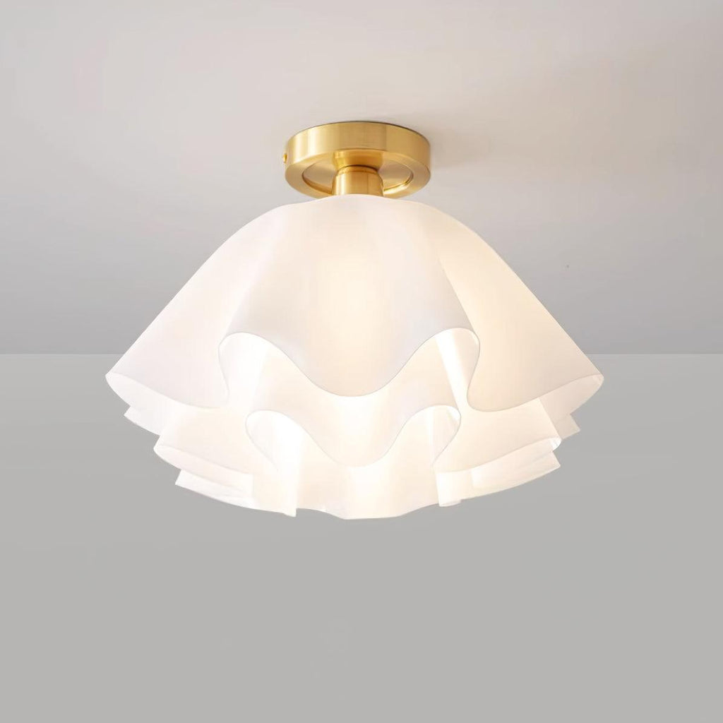 Moderne Loftslampe i Metal – Varm Belysning til Stue og Soveværelse 4