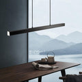 Moderne Metal Pendel Lampe - Dæmpbar, Elegant Design i Sort og Brun 0