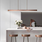 Moderne Metal Pendel Lampe - Dæmpbar, Elegant Design i Sort og Brun 10