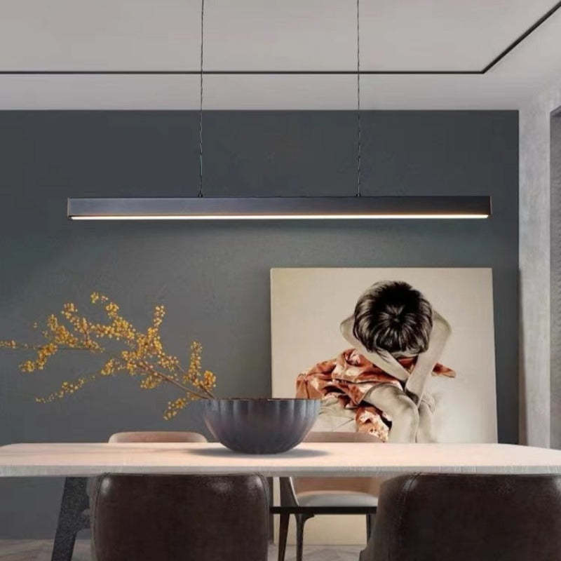Moderne Metal Pendel Lampe - Dæmpbar, Elegant Design i Sort og Brun 5