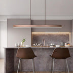 Moderne Metal Pendel Lampe - Dæmpbar, Elegant Design i Sort og Brun 8