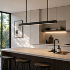 Moderne Metal Pendel Lampe - Dæmpbar, Elegant Design i Sort og Brun 7
