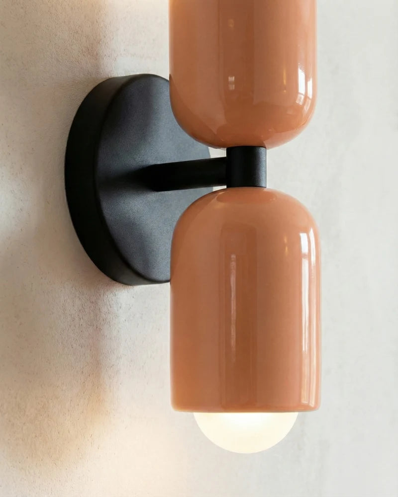 Moderne Væglampe - Dobbelt Cylindrisk Design 43