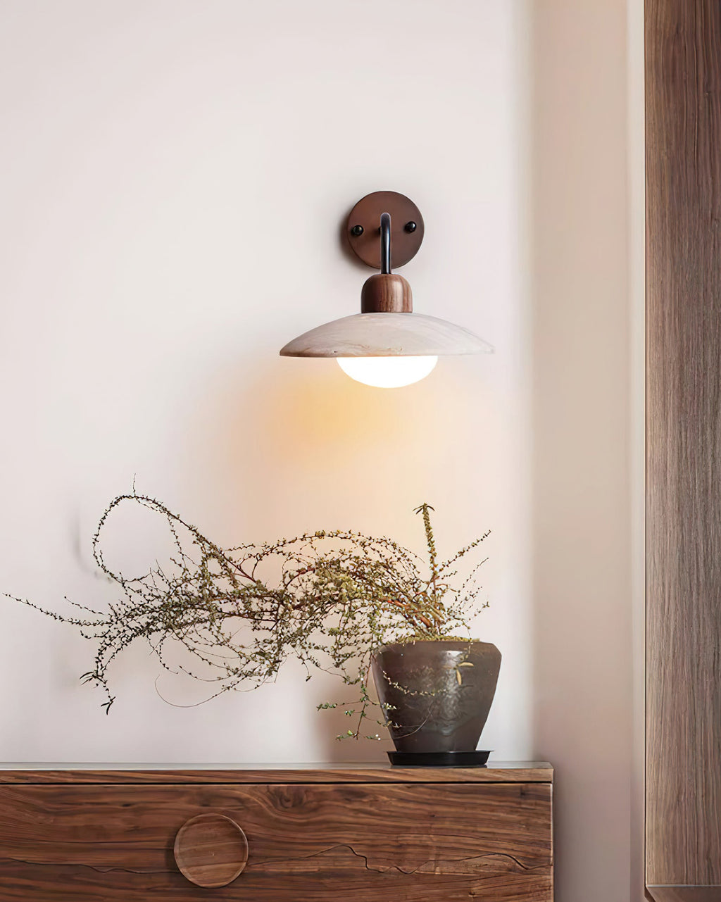Moderne Væglampe med Varm Belysning – Tidløst Design til Vægmontering 6