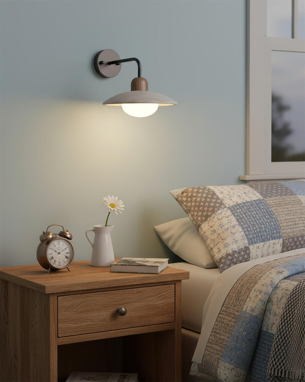 Moderne Væglampe med Varm Belysning – Tidløst Design til Vægmontering 8