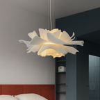 Moderne loftslampe med justerbar højde og blomsterbladdesign til stue – LED belysning 4