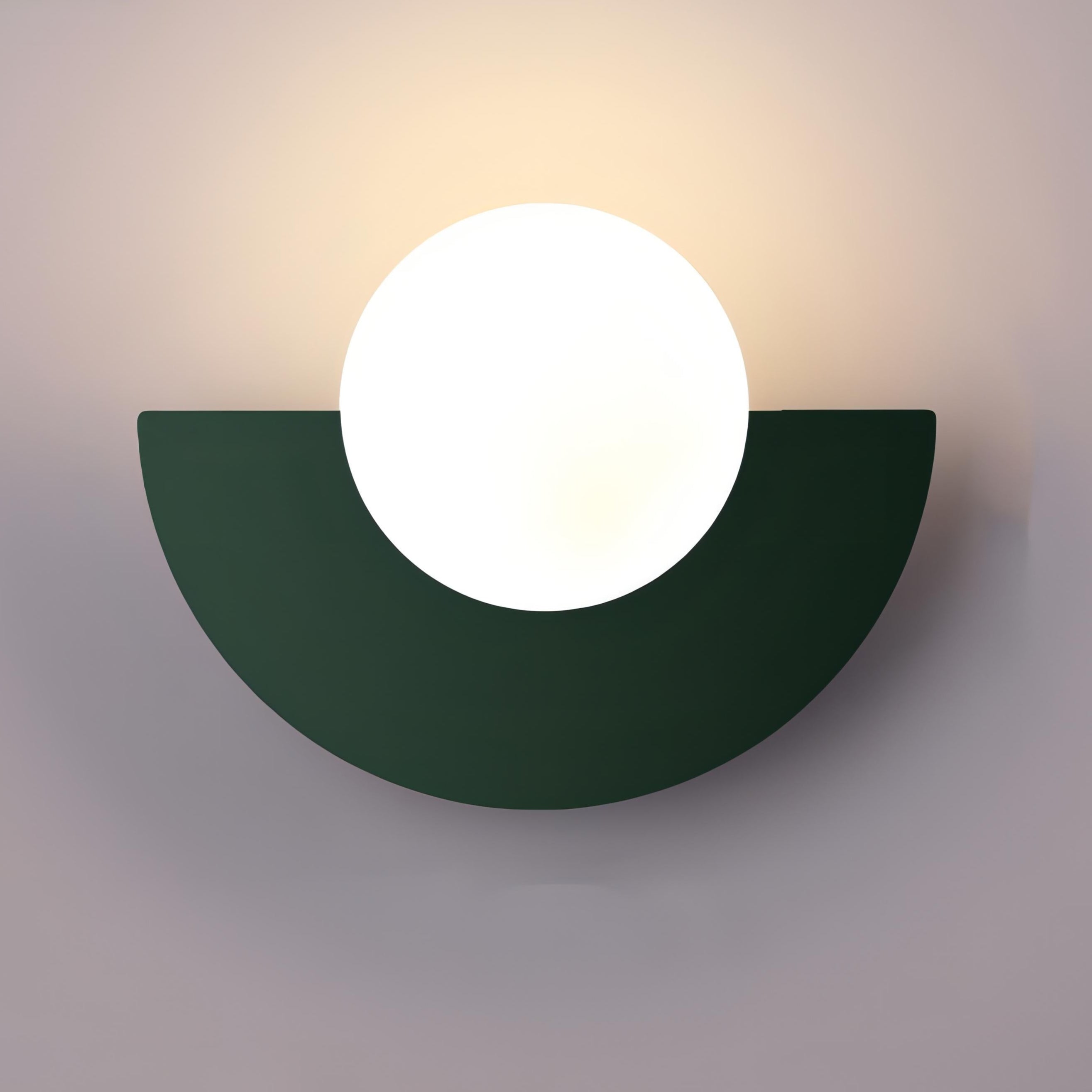 Nordic LED Væglampe - Halvrund Minimalistisk Design 10