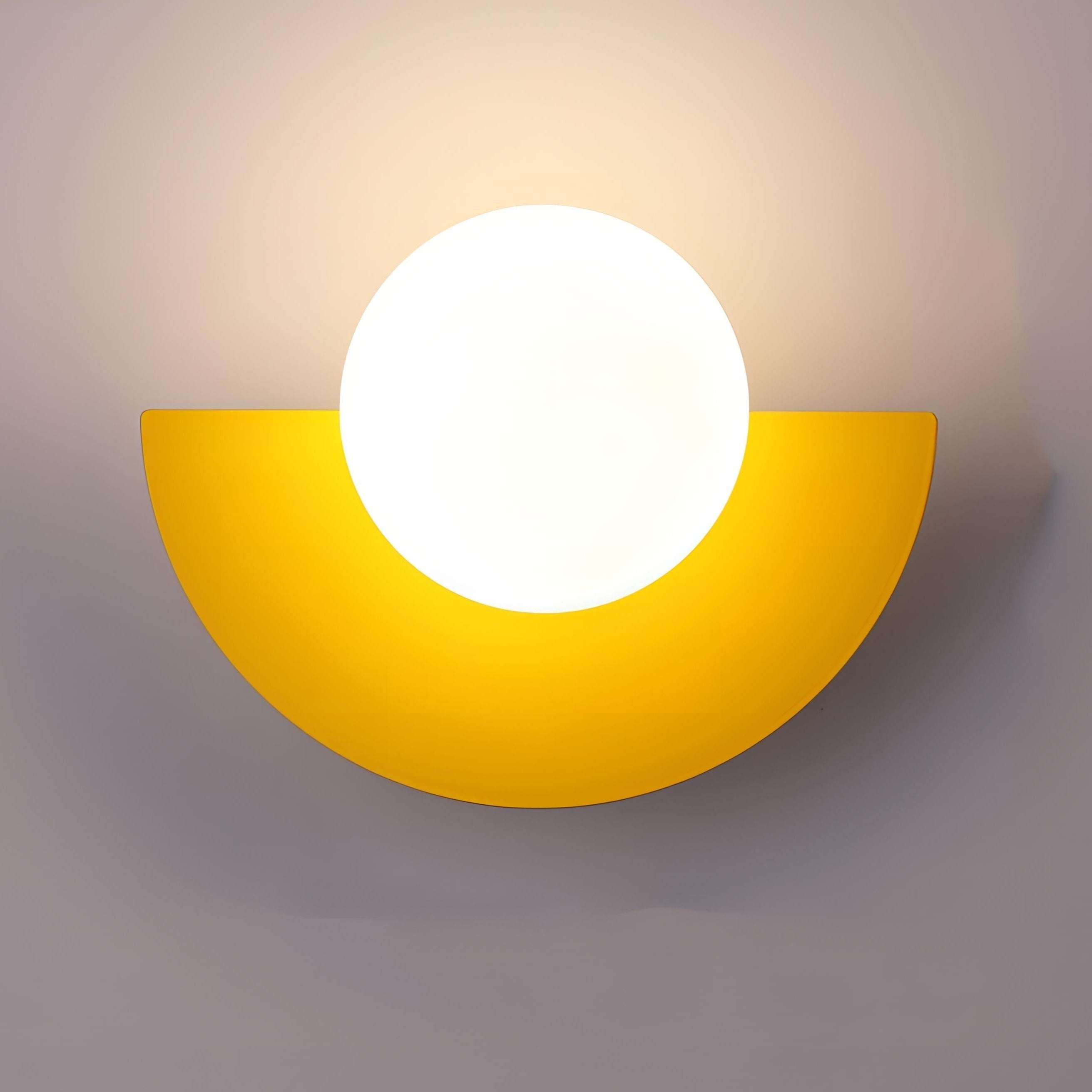 Nordic LED Væglampe - Halvrund Minimalistisk Design 11