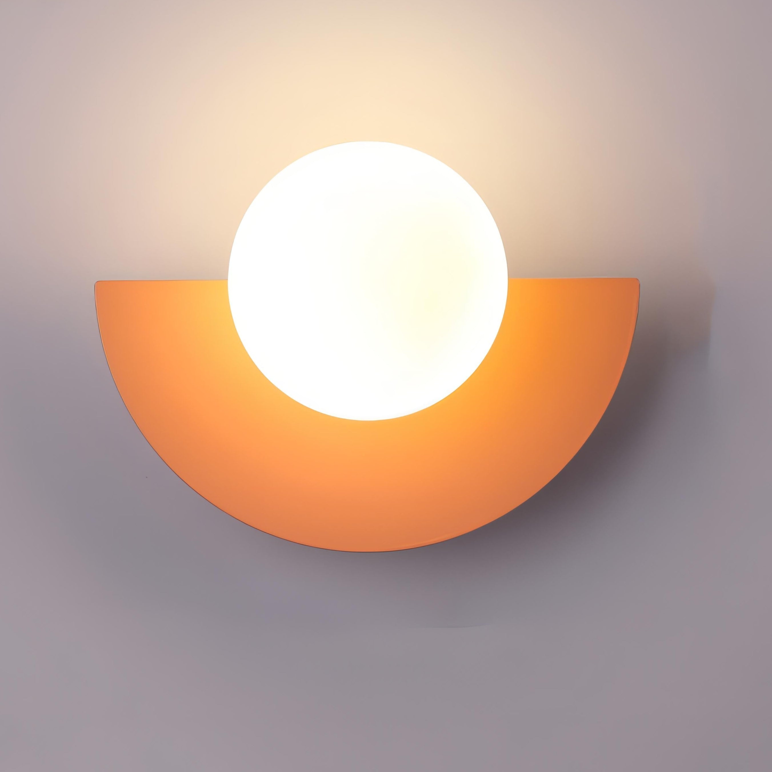 Nordic LED Væglampe - Halvrund Minimalistisk Design 6
