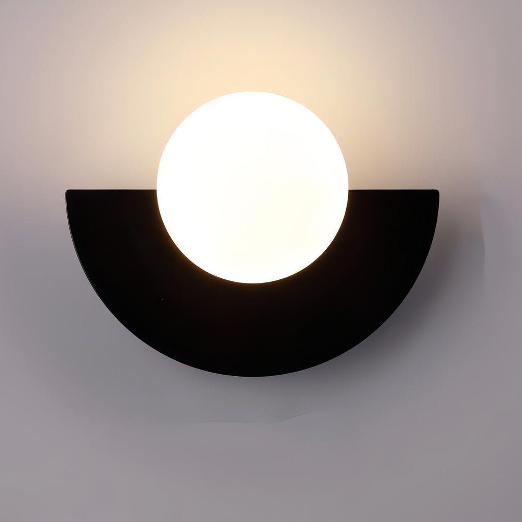 Nordic LED Væglampe - Halvrund Minimalistisk Design 8
