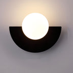 Nordic LED Væglampe - Halvrund Minimalistisk Design 8
