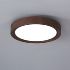 Nordic Loftlampe - Rund Trælook med Akrylfinish 10