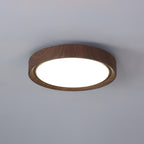 Nordic Loftlampe - Rund Trælook med Akrylfinish 12