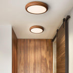 Nordic Loftlampe - Rund Trælook med Akrylfinish 3
