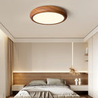 Nordic Loftlampe - Rund Trælook med Akrylfinish 4
