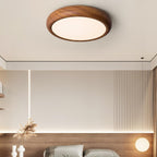 Nordic Loftlampe - Rund Trælook med Akrylfinish 6

