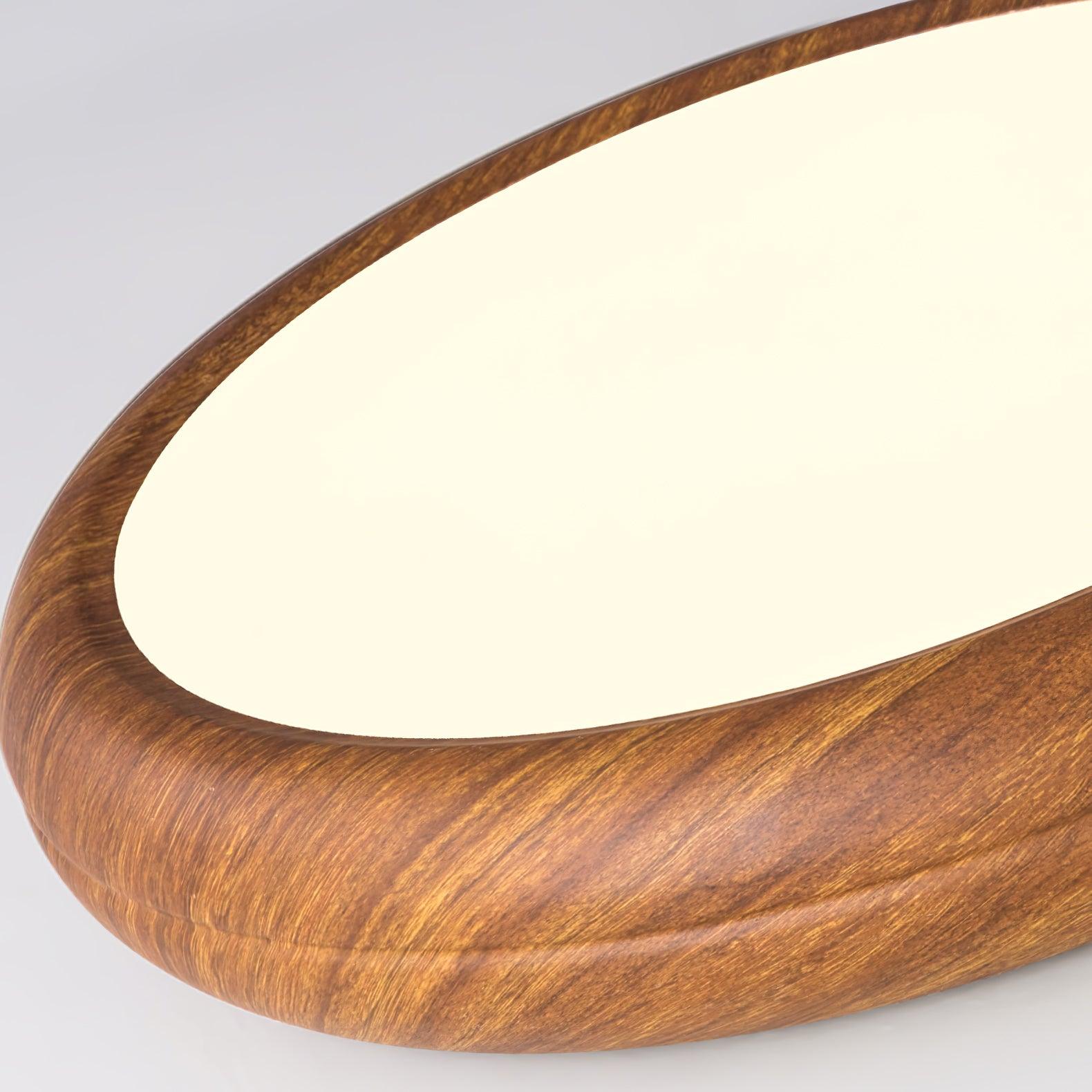 Nordic Loftlampe - Rund Trælook med Akrylfinish 7
